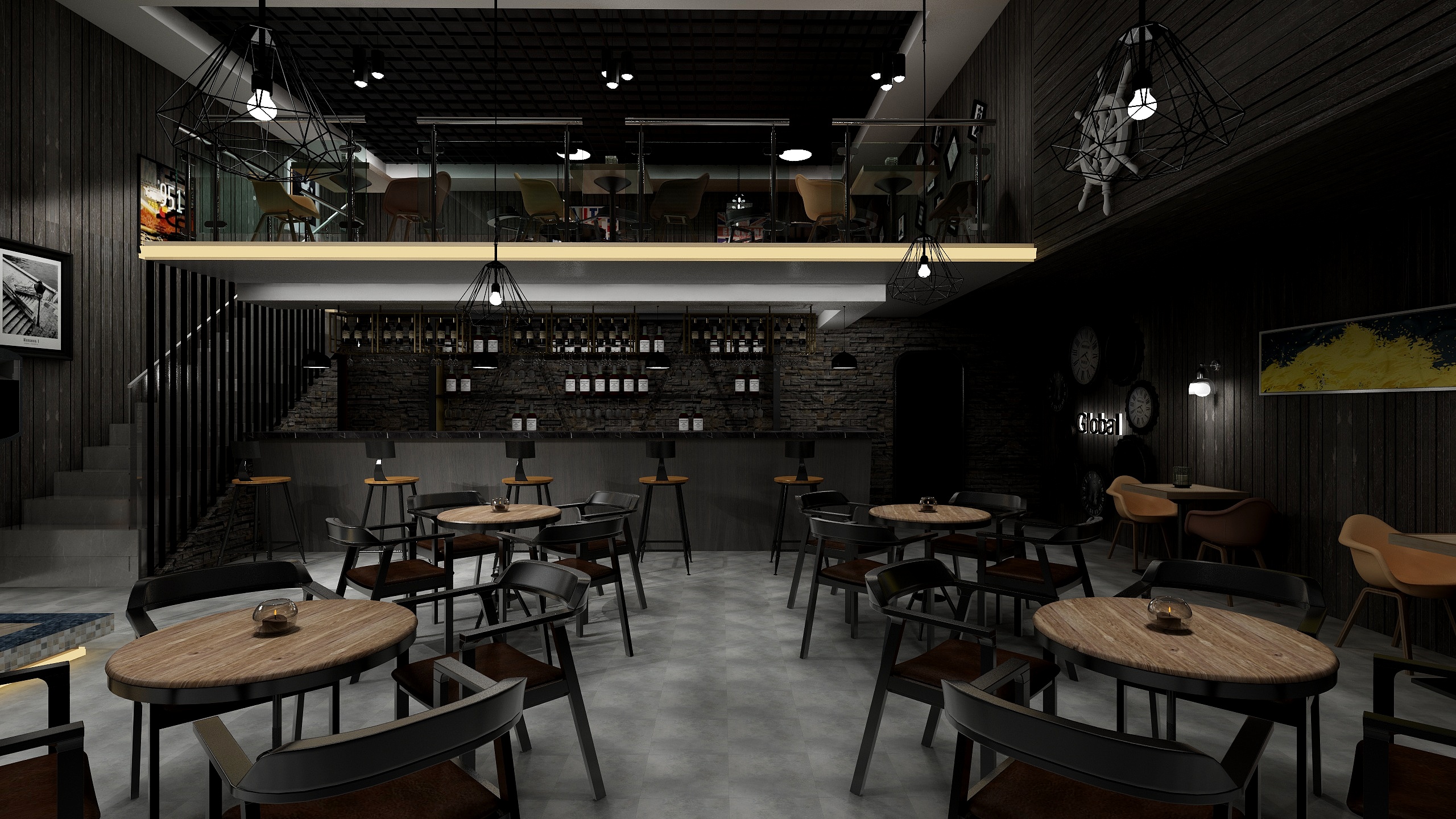 ALiMrQDW-酒吧-装修设计方案