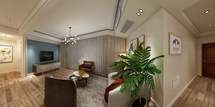 kone设计-万家花园3-1801修改-装修设计方案