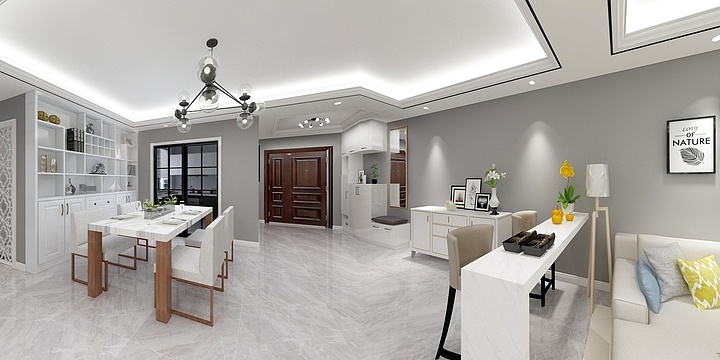 徽之家装饰-金御华府113平方-装修设计方案