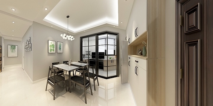 交换空间Melody-清华园10#1-1201唐先生6-装修设计方案