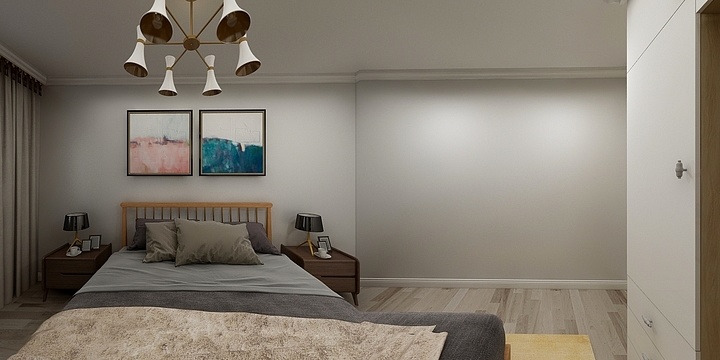 尚城装饰高端设计-鸿基豪庭1-2104-装修设计方案