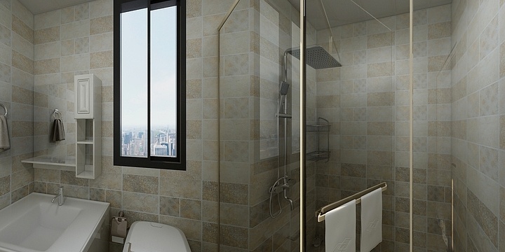 一个有温度的设计-金色时代4-2-2302-装修设计方案