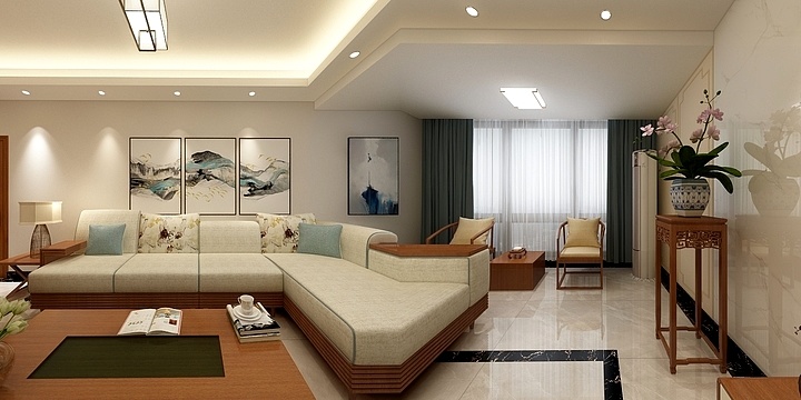 Forever-中天城7-11新中式--装修设计方案