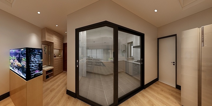 SXG熊壹全案设计-幸福里户型1111-装修设计方案