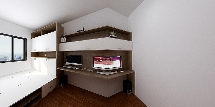 3D全景L-金色水岸19幢56单元305-装修设计方案