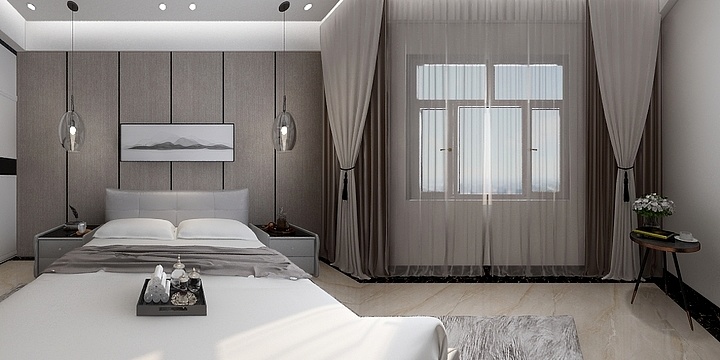 设计安-一楼主卧-装修设计方案