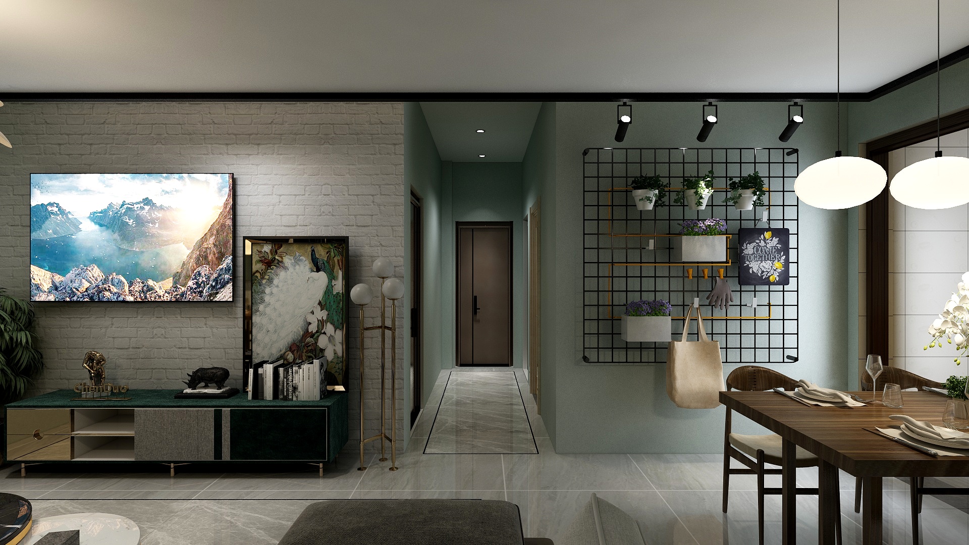 滏Sky-1F平面设计方案19.5.7.d-装修设计方案