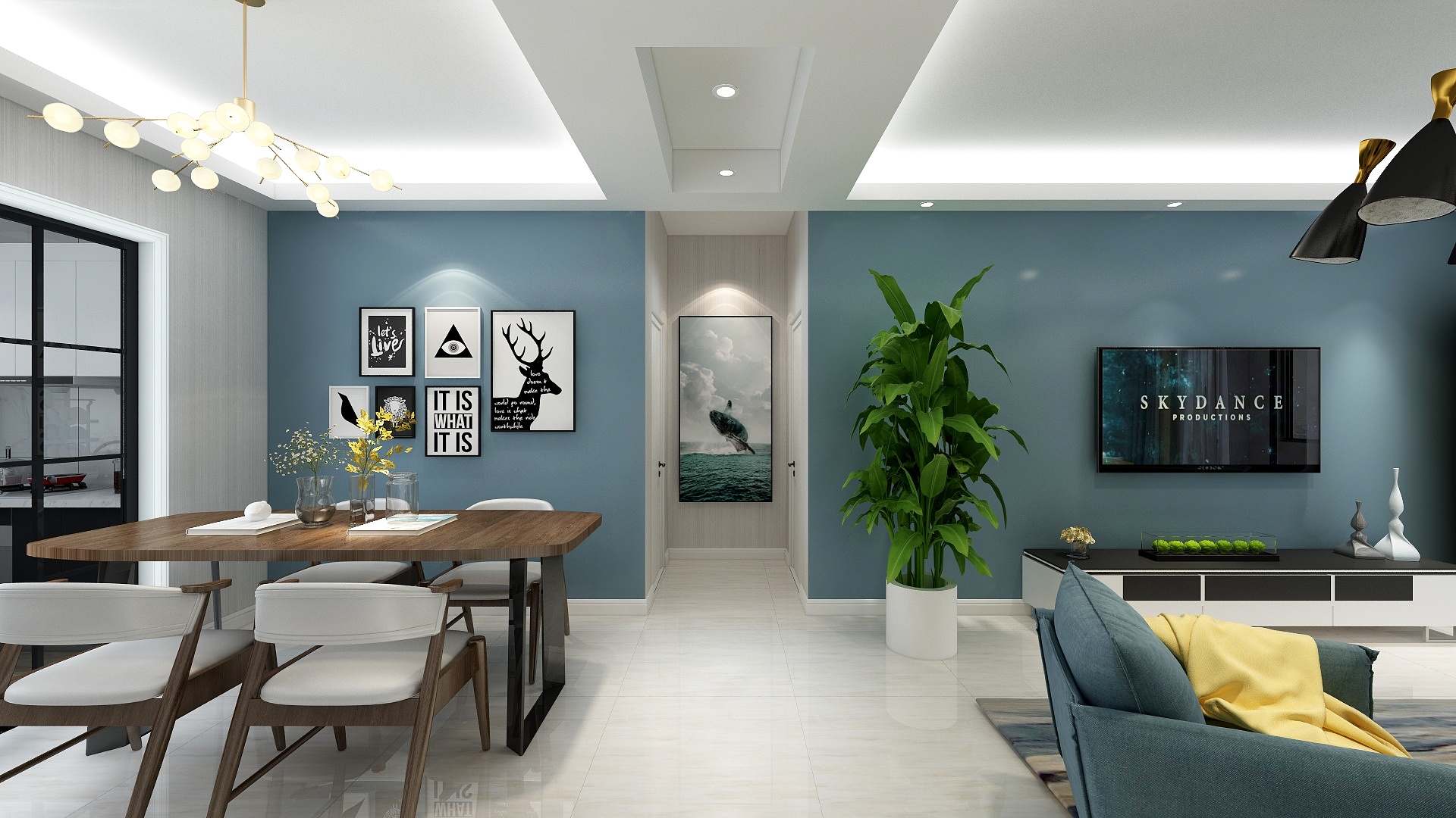 曲美整装大家居-张掖店-梧桐苑简约风格-装修设计方案