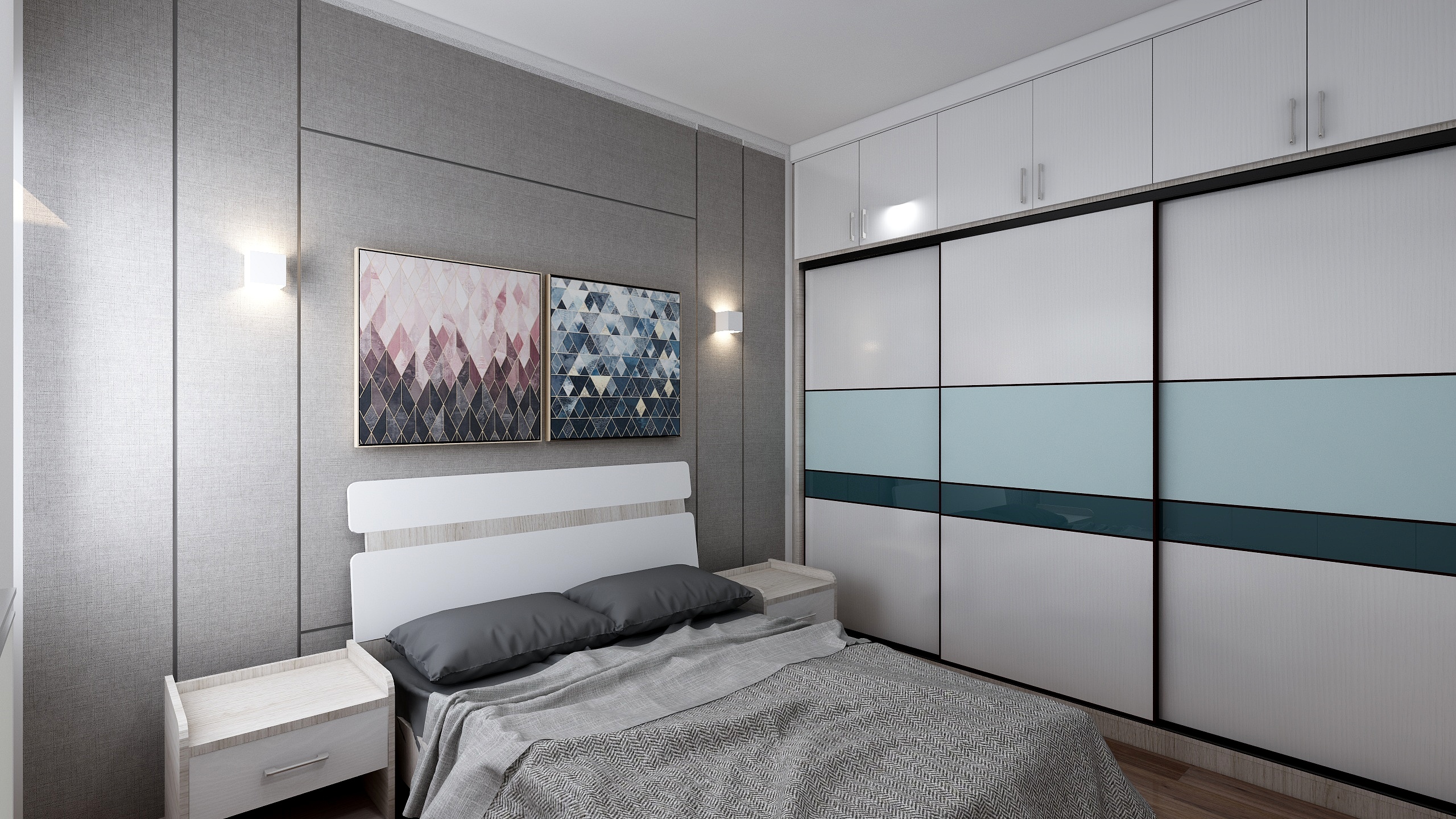 罗田全友全屋定制-都市嘉园-装修设计方案