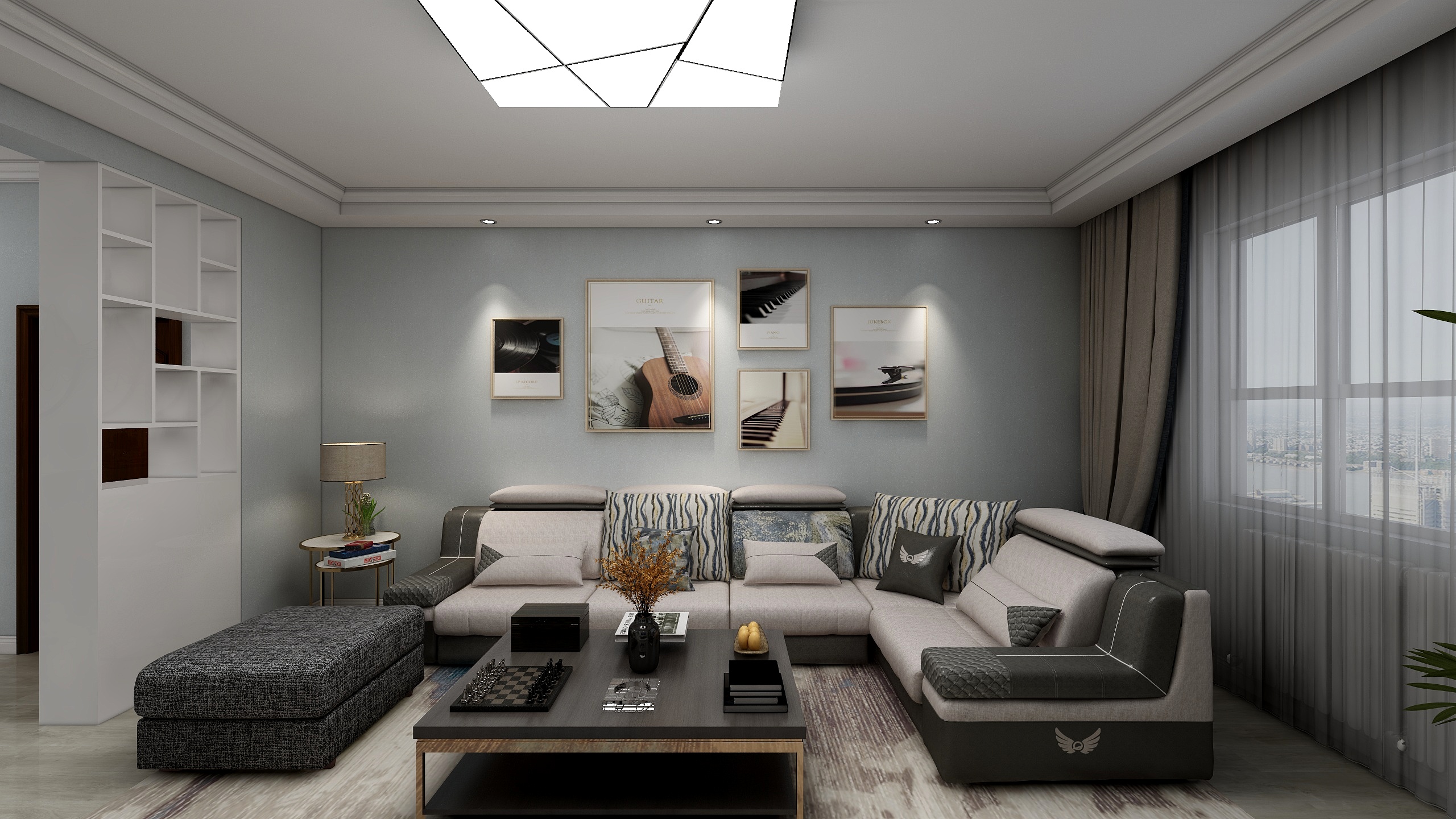 @梦启@-鑫辉小区14栋3单元13999505276-装修设计方案