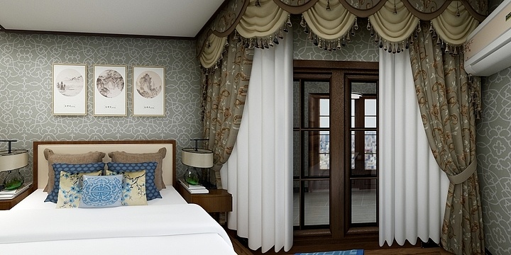 董芳杰-美的时代城洋房-装修设计方案