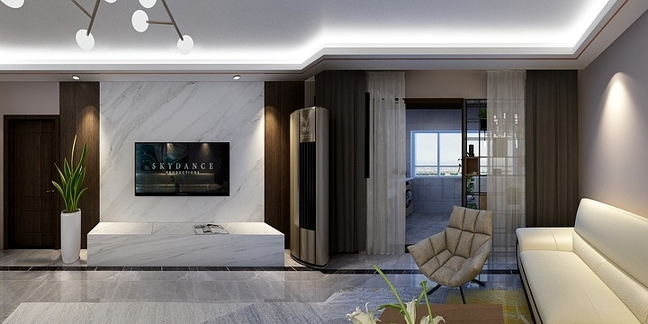 全案设计师耿宗波-福达一楼-副本-装修设计方案