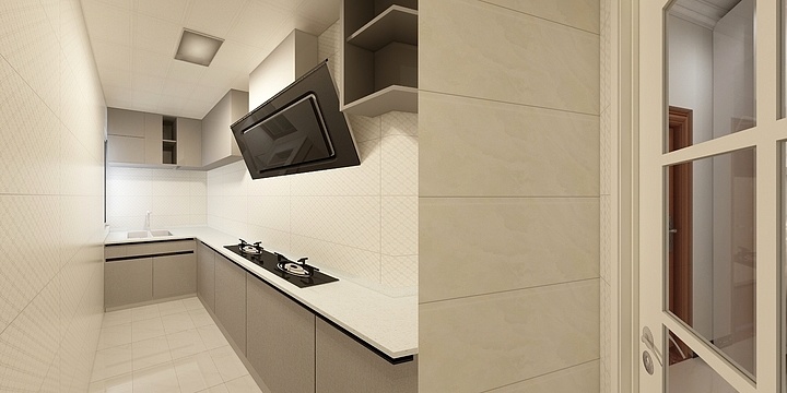 精雅装饰-卓越星源2栋M-905廖总全景效果图(1)-装修设计方案