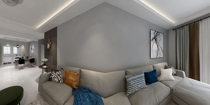 卫昭君-港府名都130-装修设计方案