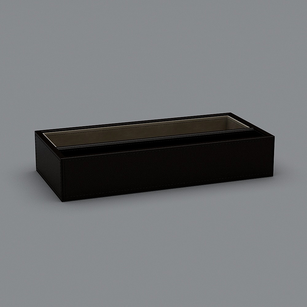 西克曼-耳环托盘-黑皮纹3D模型