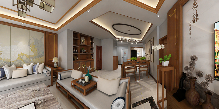 YFC全景-新中式设计-装修设计方案