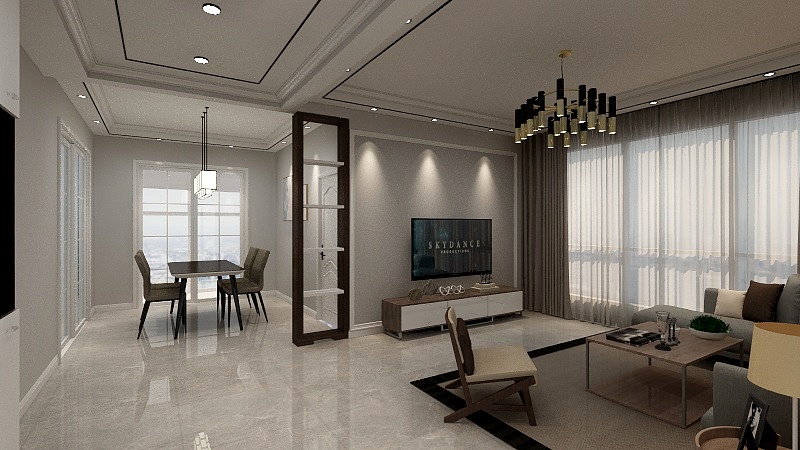 意筑装修设计-碧海-装修设计方案