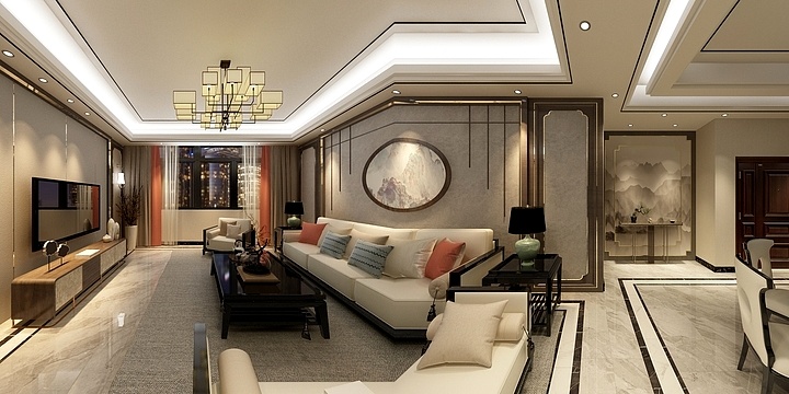 室内设计Designer-赣湘物流自建房李-装修设计方案