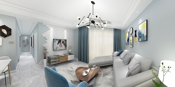 孔文军-绿地国际理想城-装修设计方案