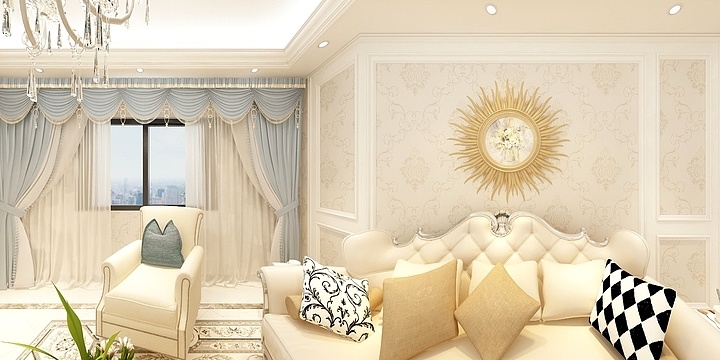 张洁-杭州九堡金雅苑施女士雅居-装修设计方案