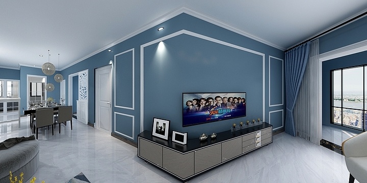 蒋梽远-昌吉御能国际138m²后现代-装修设计方案