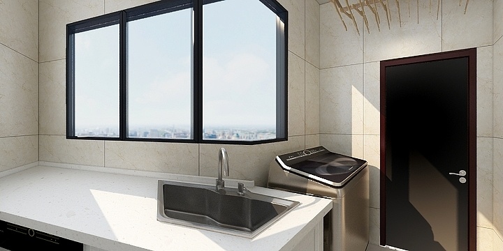 3D全景L-金茂府5幢706-装修设计方案