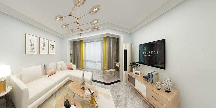 LilyYS-大尺装饰空港锦苑A2刘哥18281696955-装修设计方案