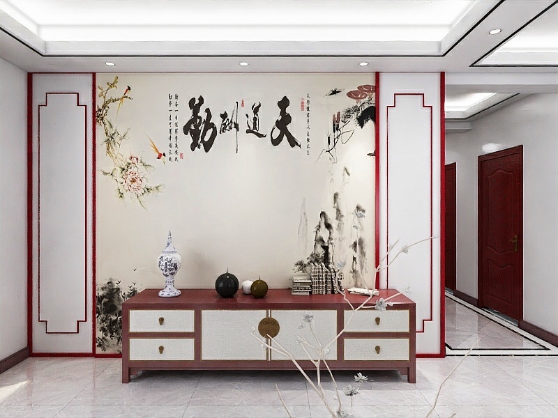 李流东-新中式裕泰铭都2栋-1201曹总雅居-装修设计方案