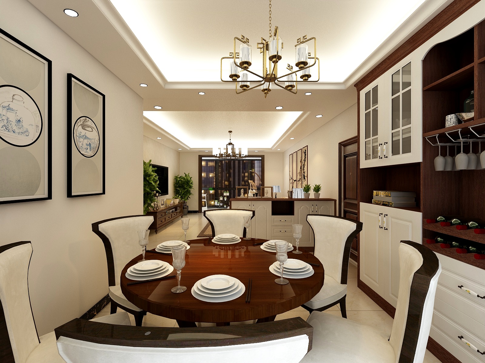 云南立帆建筑装饰工程有限公司-湾流海A5-8-2-1602-装修设计方案