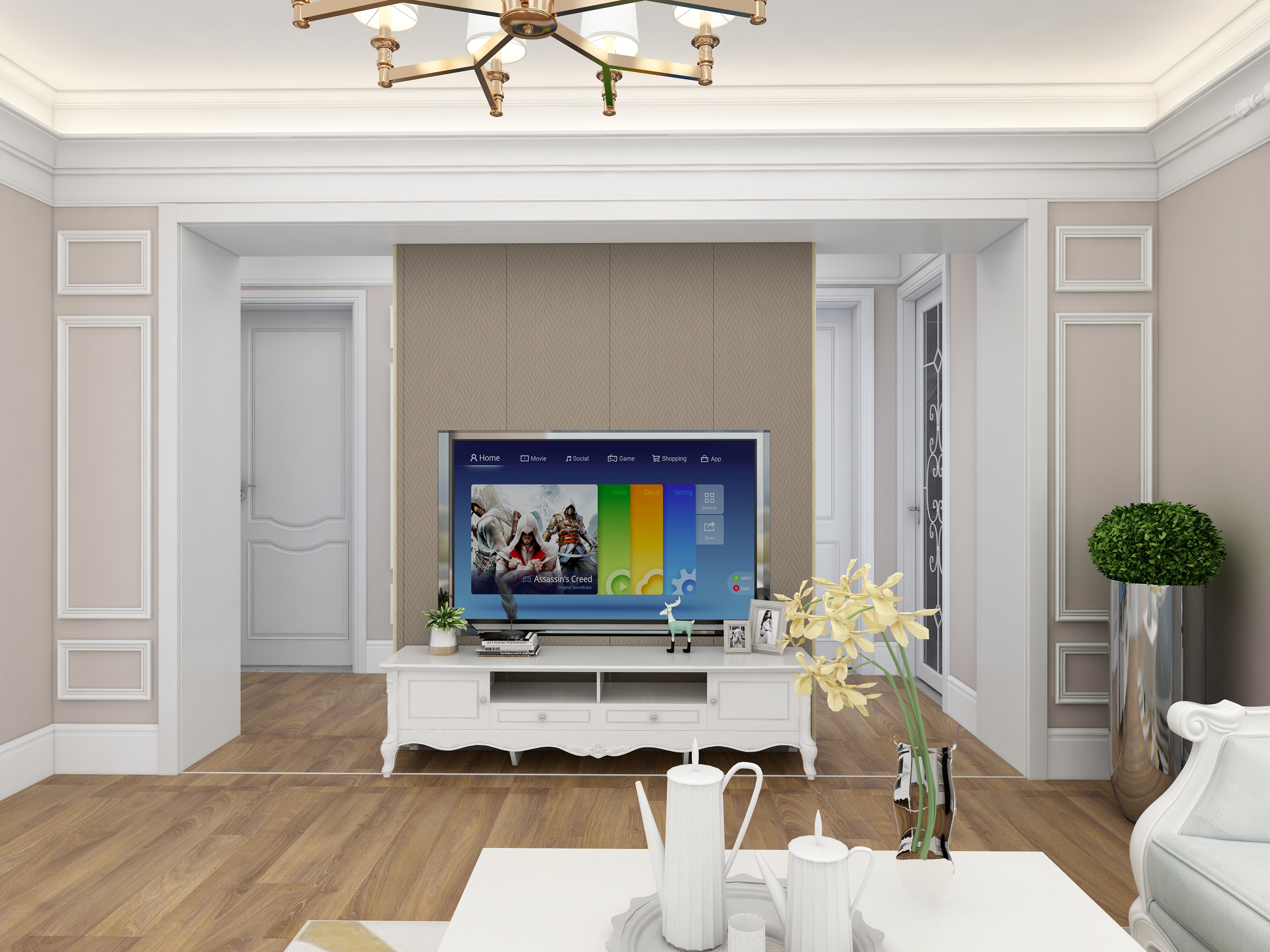 临沂0212-120P简欧温馨之家-样板-装修设计方案