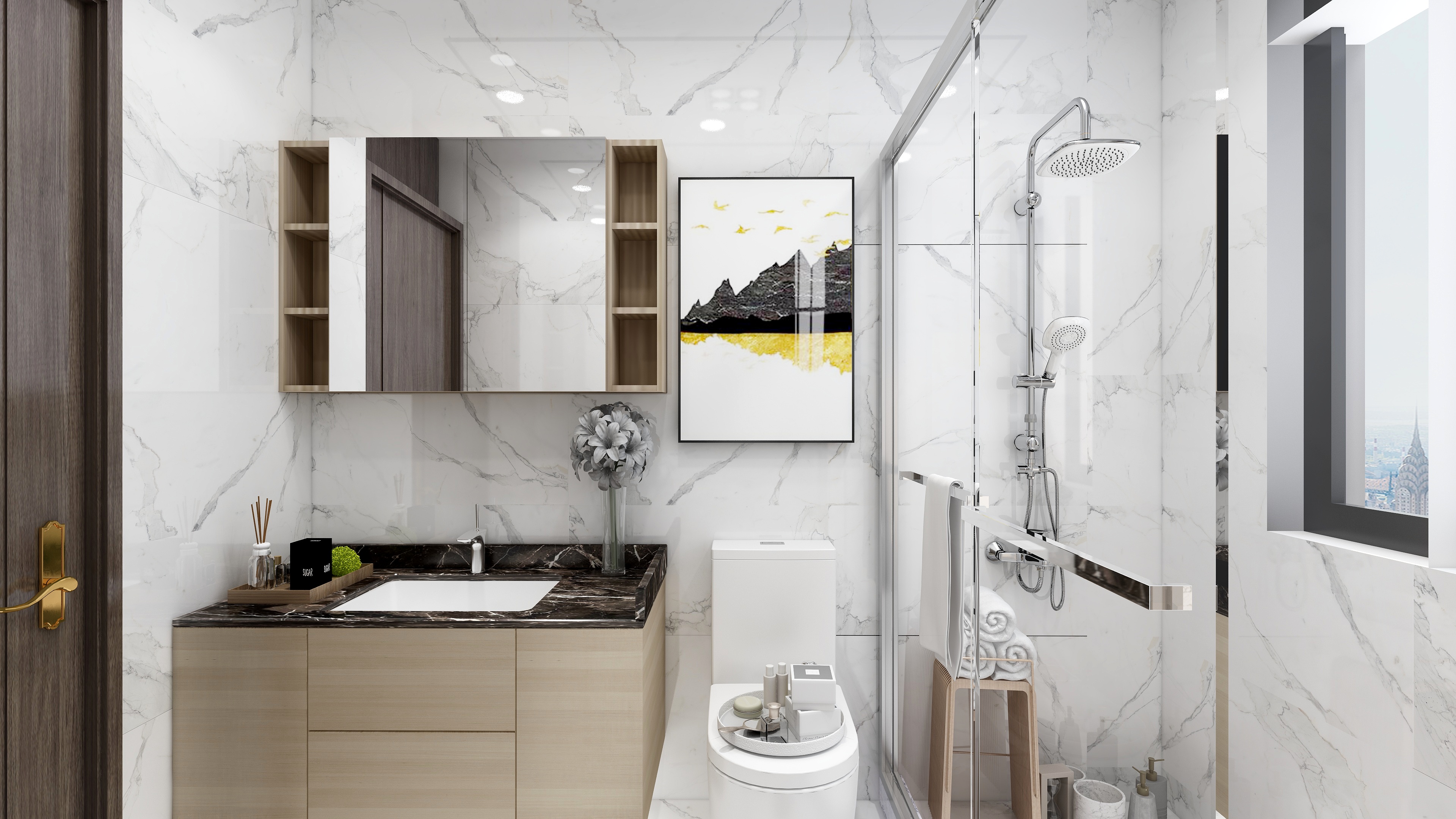 陈辉-金域华府装修效果图