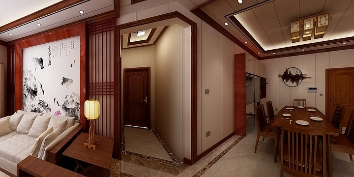 张建OEFo-倲呏装饰百城翡翠C1511房-装修设计方案