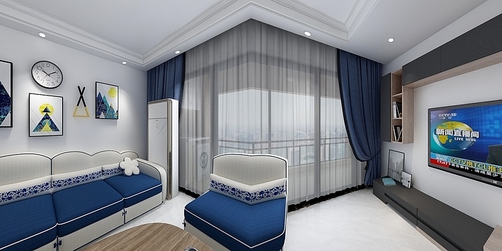 设计师郑显旭-碧桂园天汇湾131㎡四房-装修设计方案