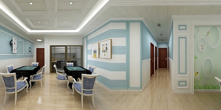 正煌整装Earlymi-綦江星月国际一楼棋牌室（可住家）-装修设计方案