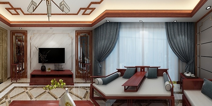 扶摇直上九万里UKjs-文鼎苑2#1-2401（一层）-【修改】-装修设计方案