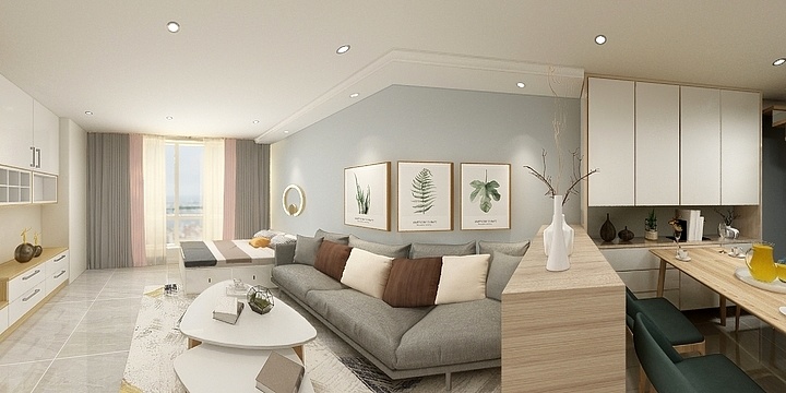 鹿先森-中天健马先生-装修设计方案