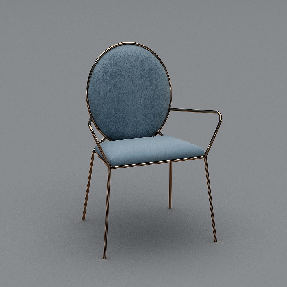 餐椅3D模型