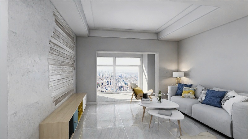 是坏小孩的王成龙-中汇城3-22-4北欧-装修设计方案