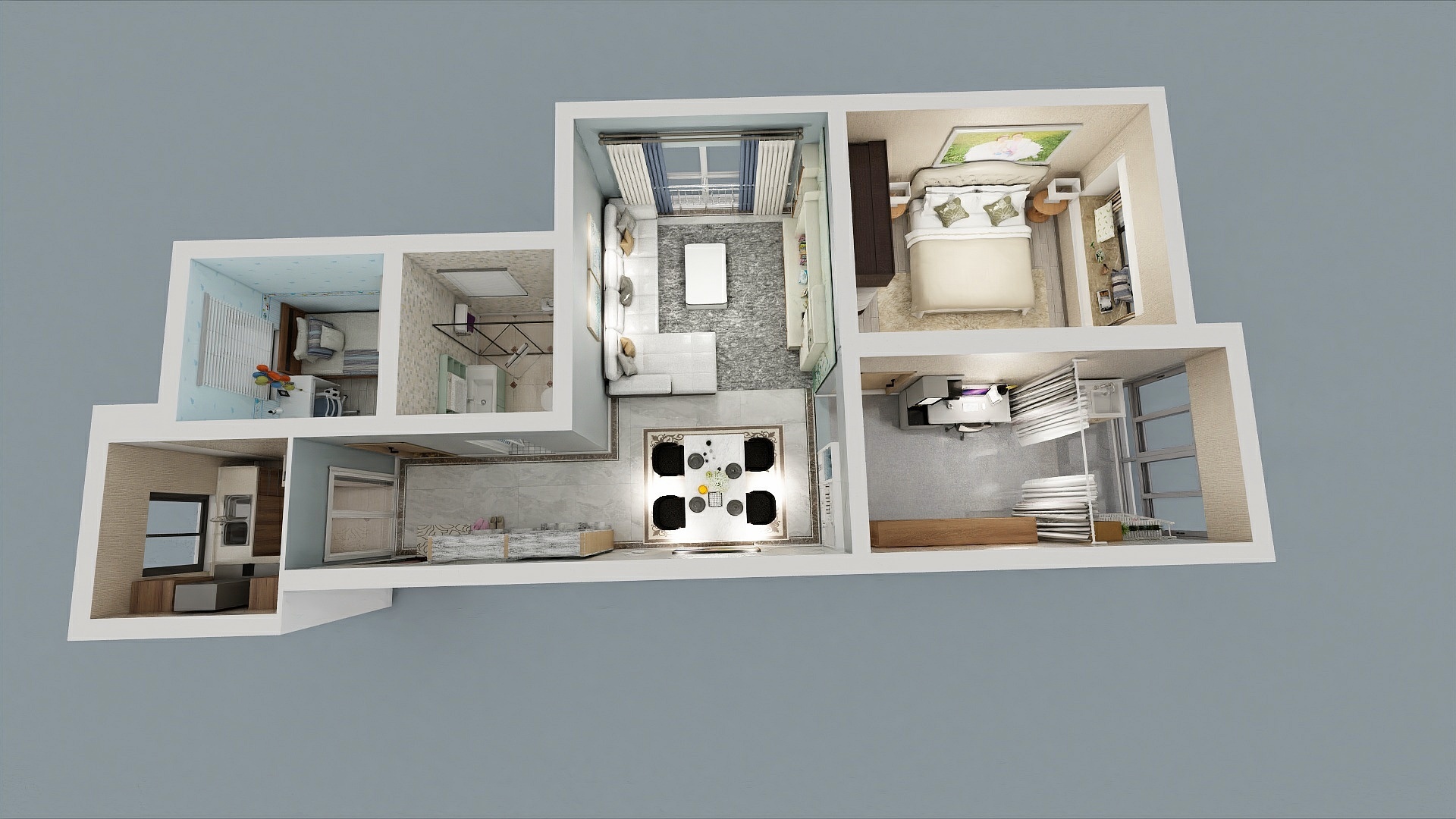 遇见你真好enIE-墨香花园北欧-装修设计方案