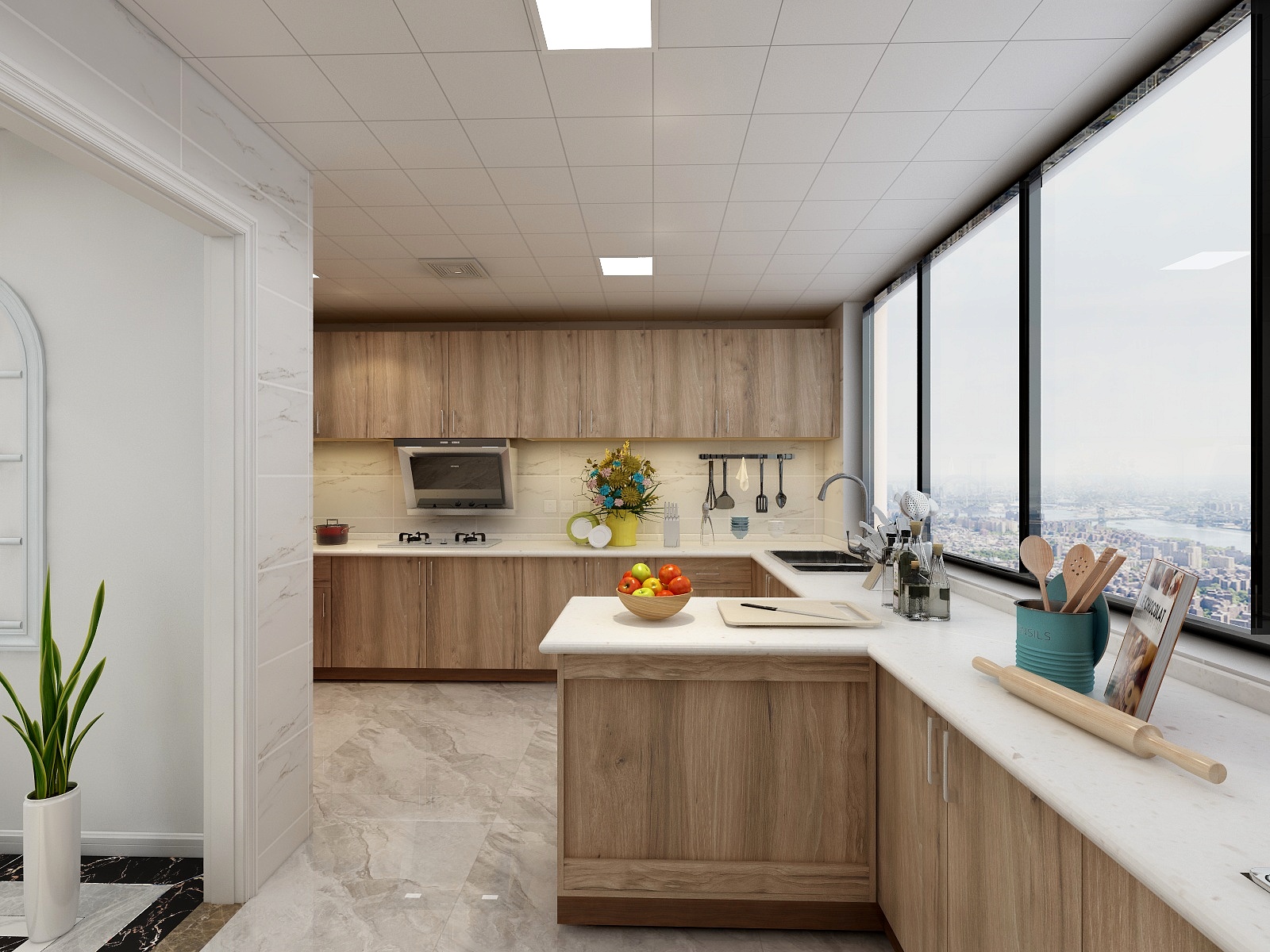 陈聪根-轻奢-味蓝装修效果图