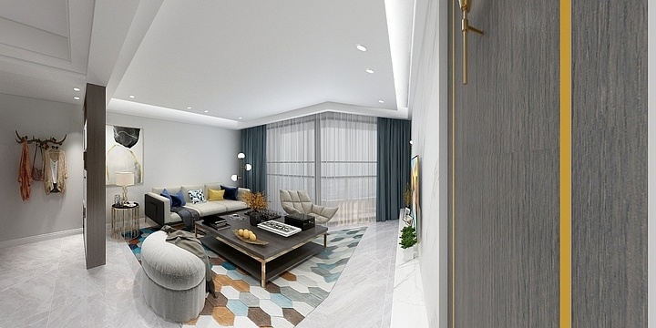 滨海景中驰装饰-学府一号-装修设计方案