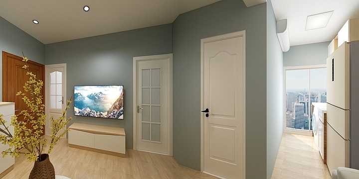 张楠-金汇城5#34A09-装修设计方案