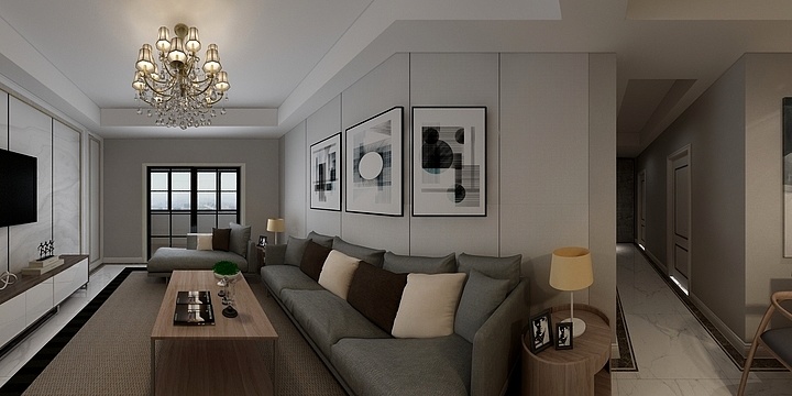 玖墨轩设计-孔望尚府--装修设计方案