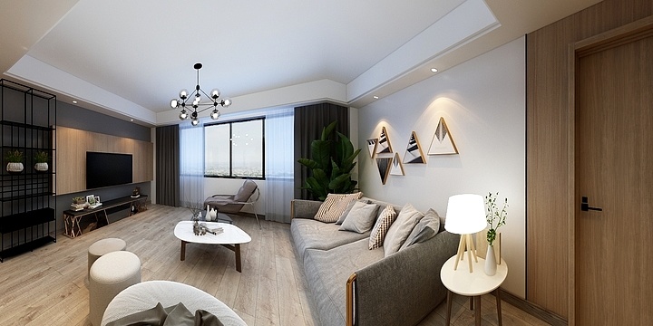 12312设计-郊区房梁工-装修设计方案