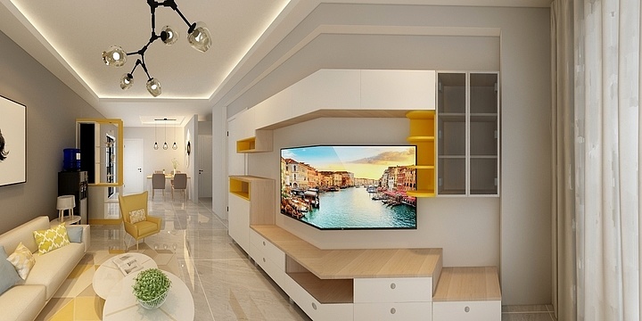 志宏装饰有限公司_李亮泽-乐活城市-1104-北欧-装修设计方案