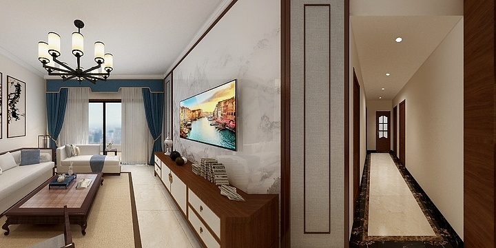 GT设计-帝庭国际8-2802韦先生雅居-装修设计方案