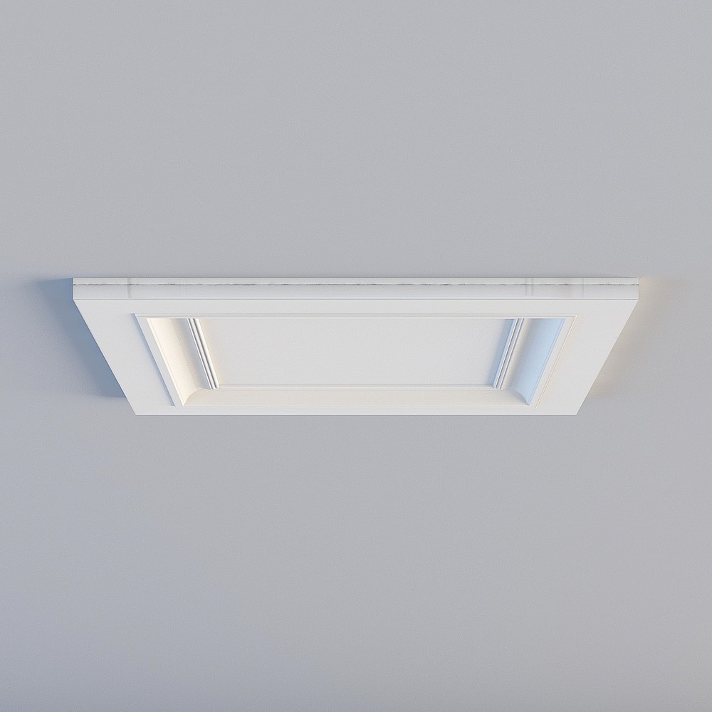 赛赫吊顶-450白富美3D模型
