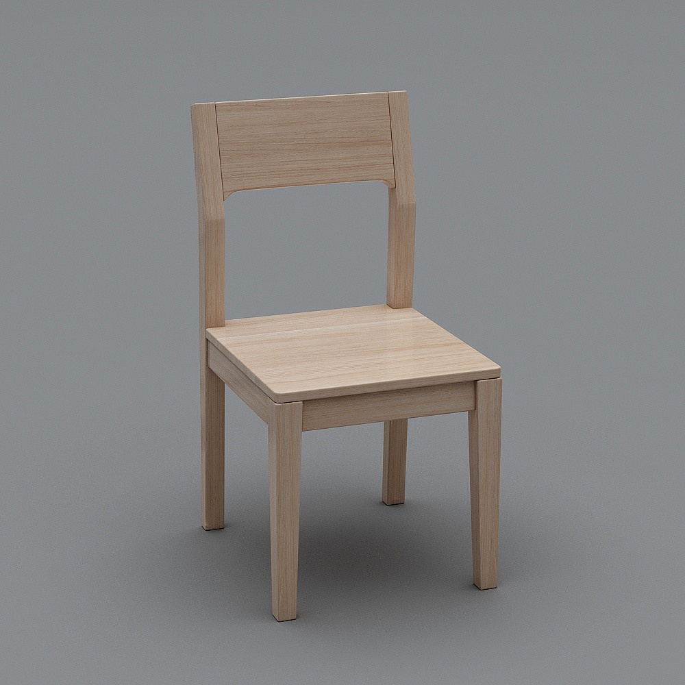 V698餐椅3D模型