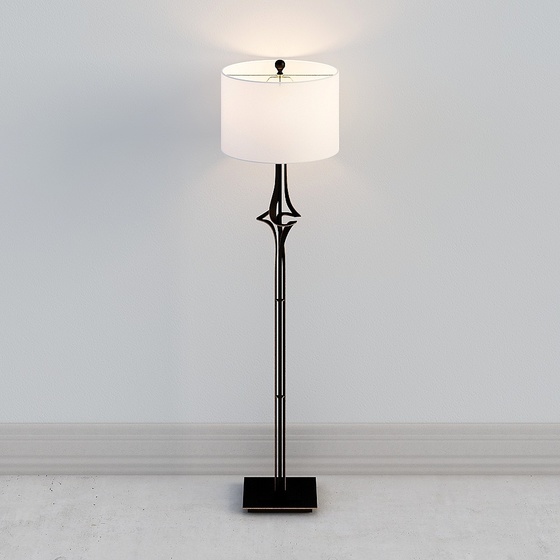 Asian Industrial Luxury Transitional American Modern modern Floor Lamps,Black