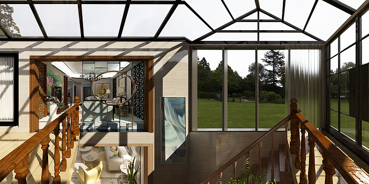 AN深蓝空间-瀛洲花园2#楼102-装修设计方案